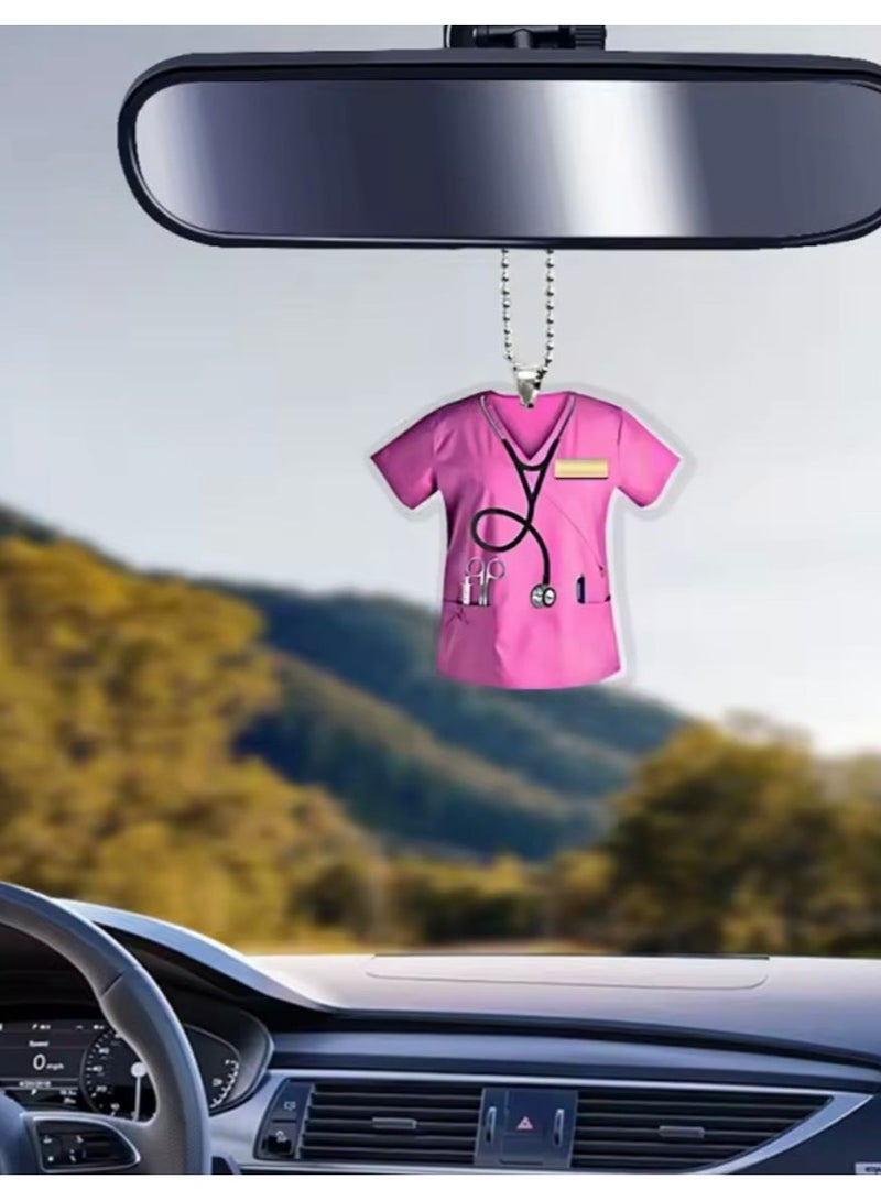 Generic Medical Uniform Car Mirror Hanger  - Image 1