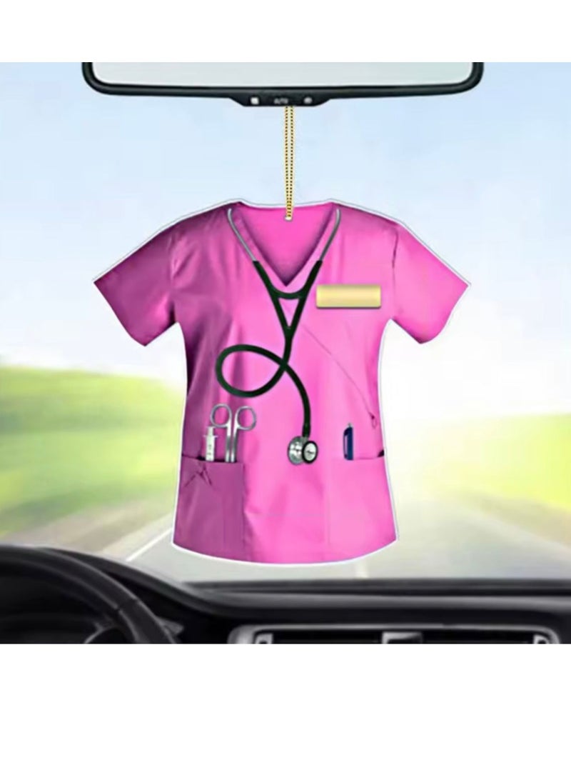 Generic Medical Uniform Car Mirror Hanger  - Image 2