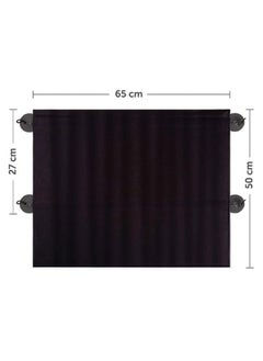 RATSAW Car Side Window Sun Shade 2 Pack Car Camping Window Shades Partition Car Window Covers for Back Window for Baby Privacy for SUV Cars Trucks  - Image 5