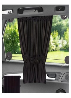 RATSAW Car Side Window Sun Shade 2 Pack Car Camping Window Shades Partition Car Window Covers for Back Window for Baby Privacy for SUV Cars Trucks  - Image 1