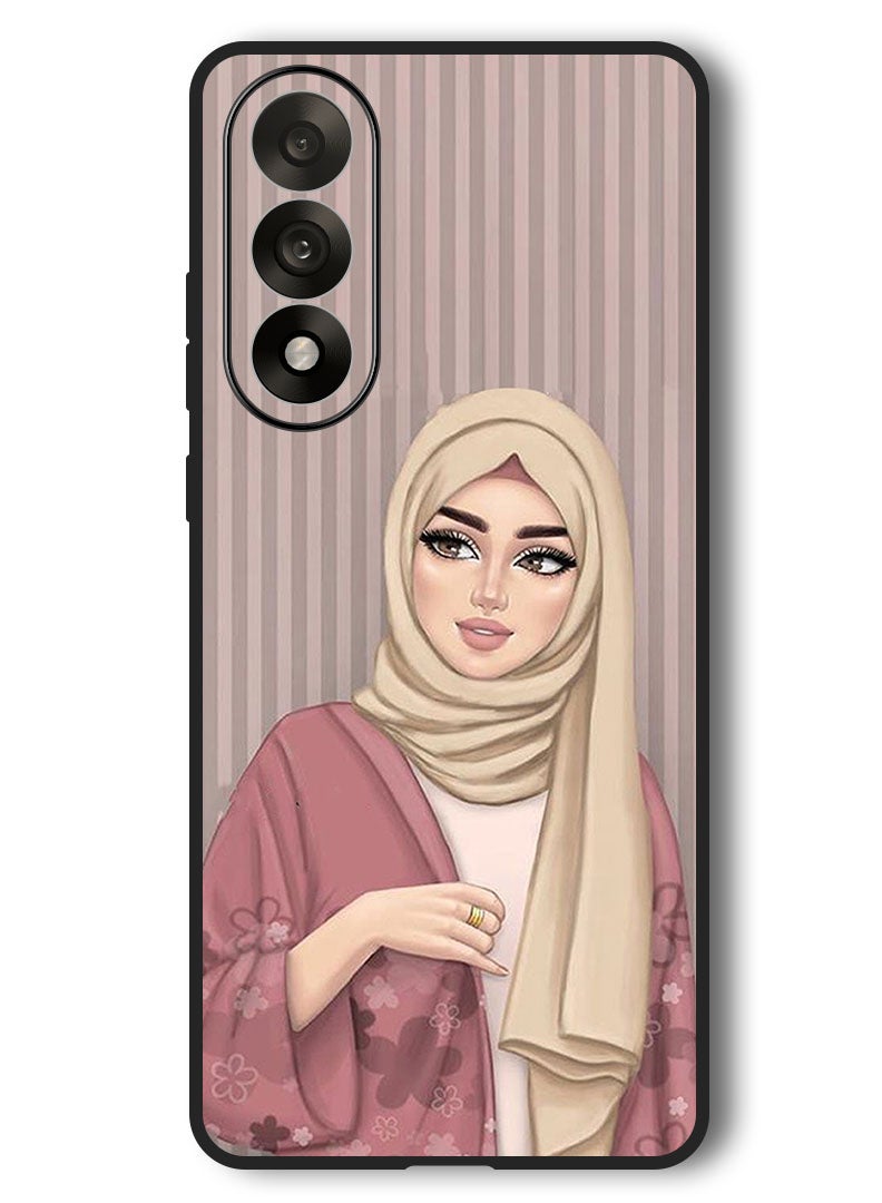 Theodor Case Compatible with OnePlus Nord 5 6.83 Inch Protection Shockproof Bumper Cover Hijab Girl 1 - Image 1