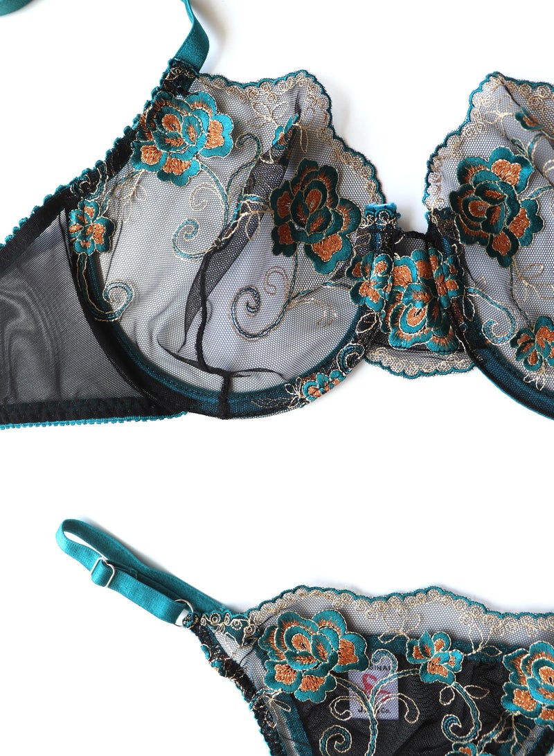 جينا لانجري مجموعة الملابس الداخلية فاليريا - Image 1