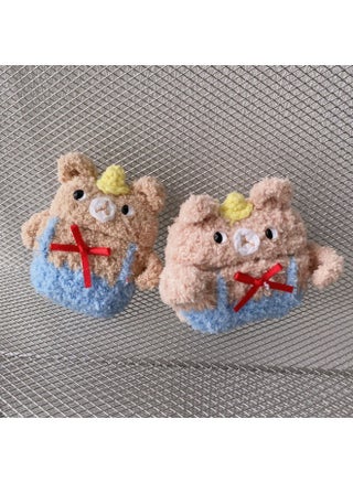 Airpods 4 Headphone Protective Case Cartoon Plush Doll For Apple1/2/3 Gen Pro Wireless Bluetooth Soft-Color:Plush Soft Shell-bow Bear-Model:Airpods 4 (protective Case) - pzsku/ZF010C1139E82F915F816Z/45/1744795121/91b776a3-1147-4f7e-9c2c-d77af984a877