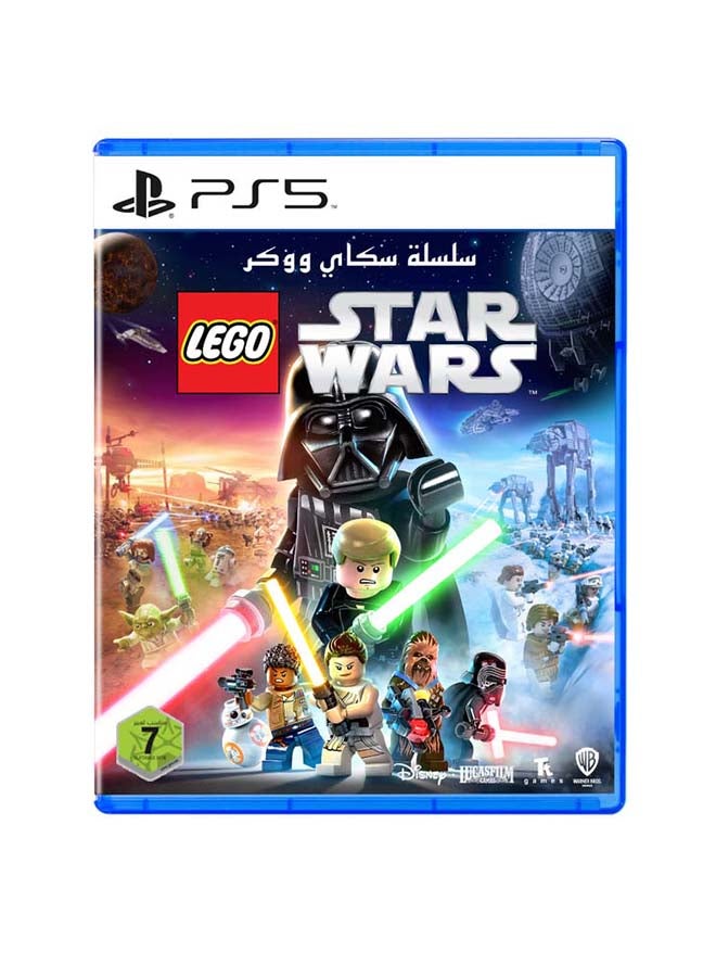لعبة الفيديو "Lego Star Wars The Skywalker Saga Standard Edition" لجهاز الألعاب بلايستيشن 5 - playstation_5_ps5
