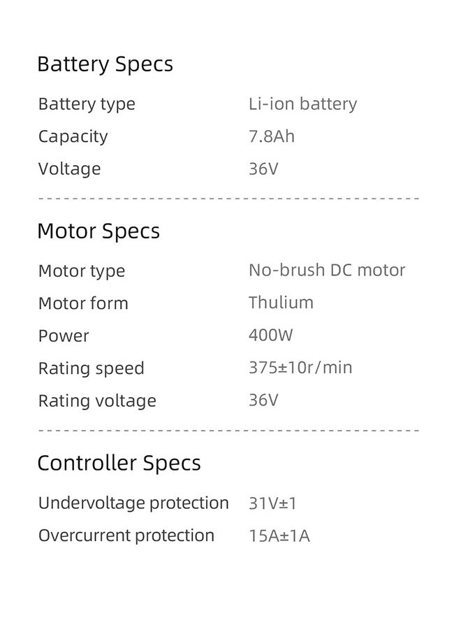 Baicycle - Electric Bike S3 Pro,14 Inch Folding Ebike,Power Assisted Bike,With 36V 7.8Ah Battery,Max 25Km/H,400W Brushless Motor,Electric Bicycle For Leisure & Commuting White - Image 1