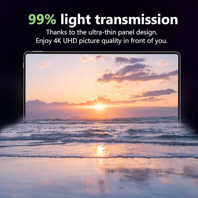 Vertus ® واقي شاشة زجاجي مقسى متميز لجهاز Realme Pad 2 Lite 27.81 سم (10.9 بوصة) - Image 5