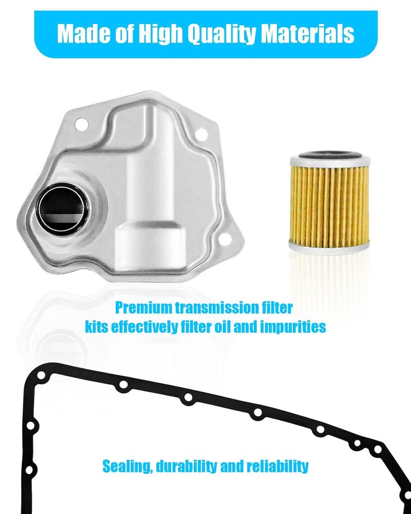 TIKSCIENCE Transmission Filter with Gasket Fit for Nissan Altima Juke Rogue Jeep Dodge Mitsubishi Lancer Outlander 2007-2015 Replace 31728-1XF03, 31728-1XF02 - Image 2