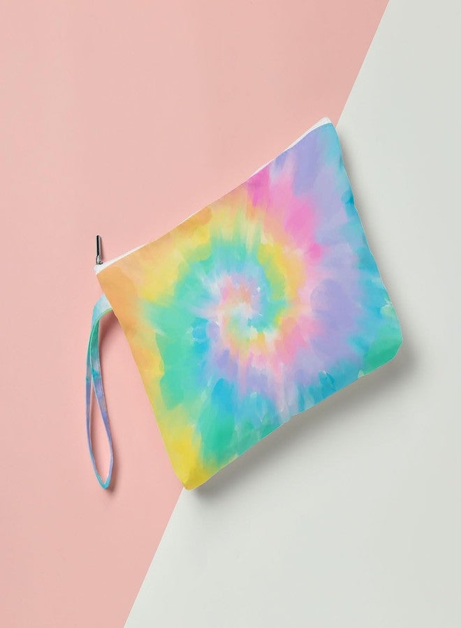 Fokongna Wet Bag, Travel Makeup Bag, Wet Dry Bag, Wet Bag for Swimsuit, Beach Pool Diapers Dirty Yoga Gym Clothes Zipper Pouch for Women Sister Friends Wet Bag Ocean Sea Shells Beach Starfish.336 - Image 4