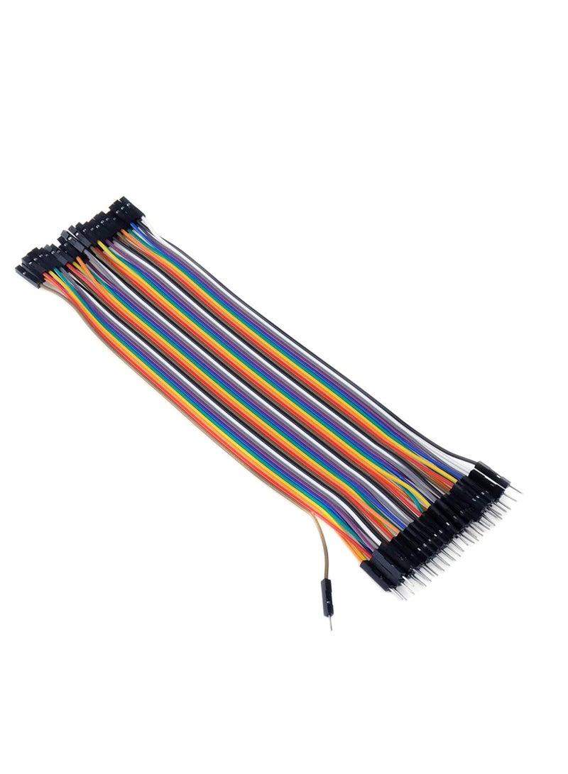 40 Pin 20CM Ribbon Cables - Male to Female (M/F) for Raspberry Pi and Arduino