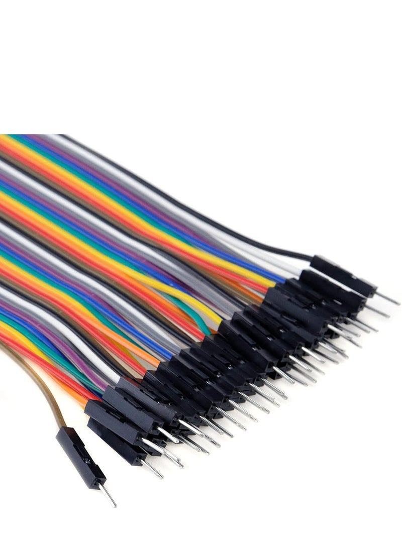 40 Pin 20CM Ribbon Cables - Male to Female (M/F) for Raspberry Pi and Arduino