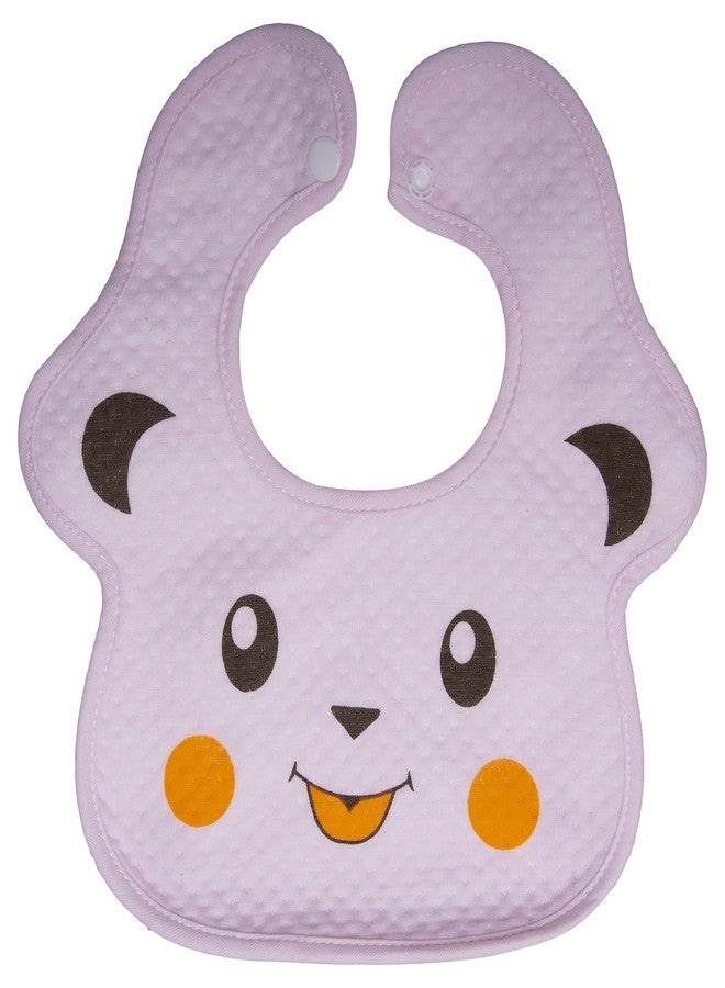 BTfash Babies Soft Button Bib for Feeding | Waterproof Bib for New Born | Washable Feeding Aprons for Infants & Toddlers | Reusable, Comfortable & Ideal for Mealtime | Gentle on Skin (Assorted_PO4) - Image 5