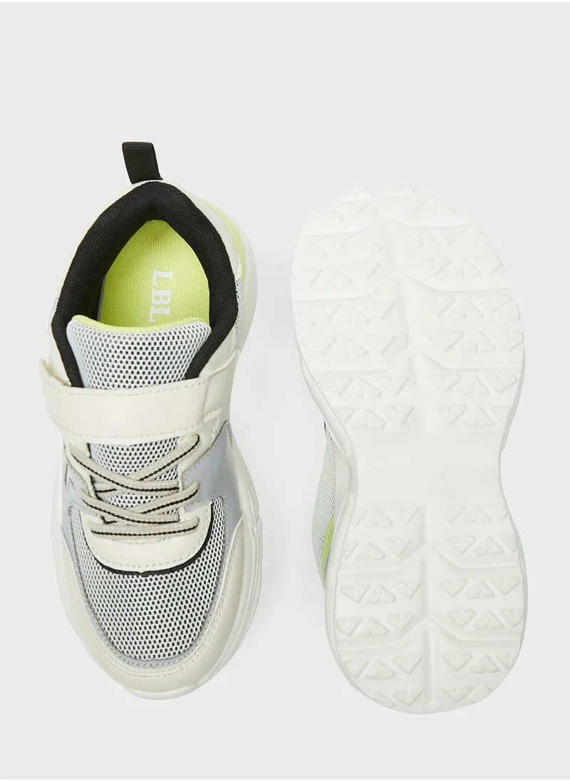 LBL by Shoexpress Kids Low Top Velcro Sneakers