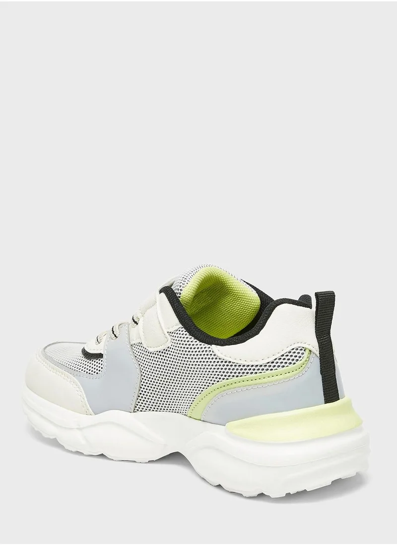 LBL by Shoexpress Kids Low Top Velcro Sneakers