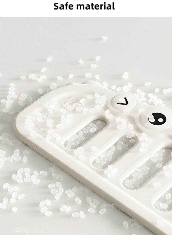 XiuWoo 1-Piece Baby Bed Rail Guard for Baby Safety with  Height Adjustable, Portable Bed Side Protector for Baby Falling Single Side Baby Bed Railing for Kids Toddler - Image 4