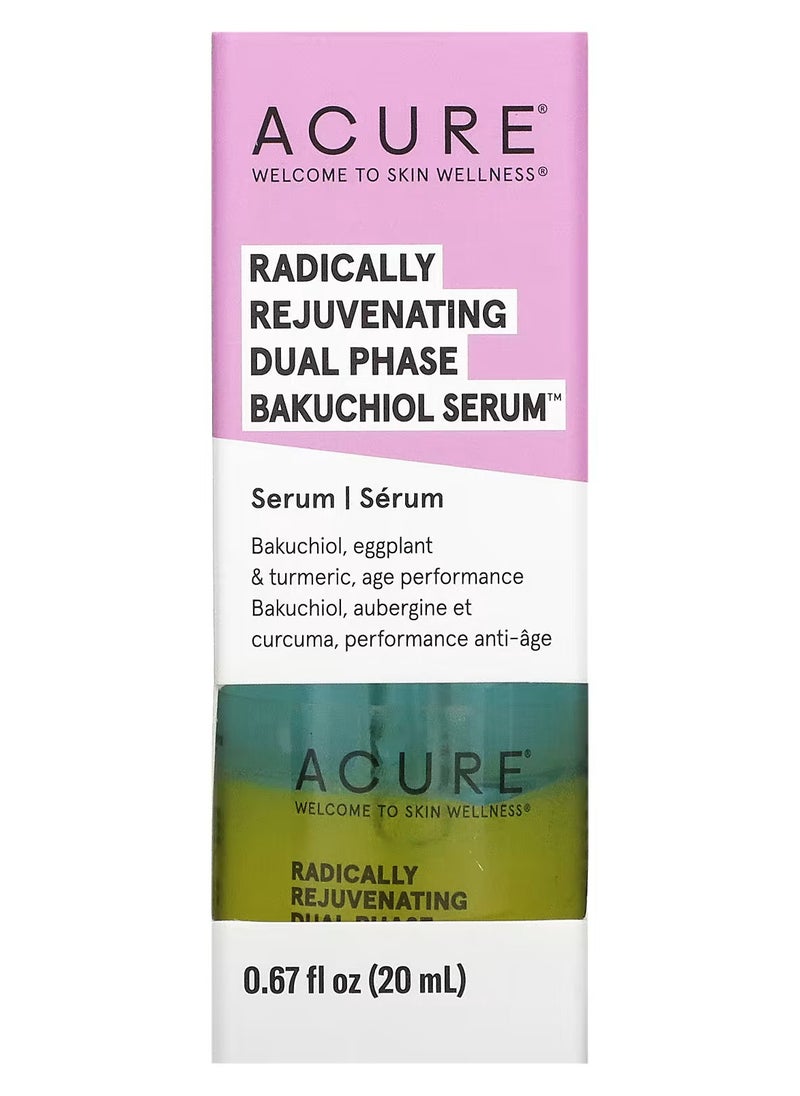 Acure Acure Bi-Phase Bakuchiol Serum for Radical Rejuvenation 20 ml  - Image 1