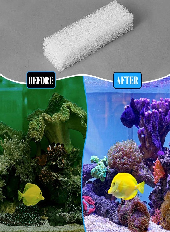 Nosiny 10 Pcs Filter Foam Pad Compatible with Fluval U3 Underwater Sponge Aquarium Underwater Filter Accessories Compatible for Aquarium, Fish Tank - Image 5