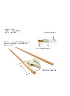 KASTWAVE Cooking Chopsticks, Wooden Noodles Kitchen Chopsticks for Hot Pot, Frying, Cooking, Noodle, Extra Long Traditional Chinese Wooden Chopsticks Brown  - Image 5