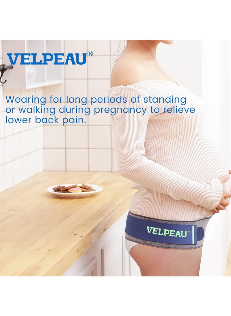 Velpeau Sacroiliac Belt for Man and Women - Si Joint Hip Support for Lower Back Pelvic Sciatic Pain Trochanter Brace - Anti-Slip and Pilling-Resistant  - Image 3