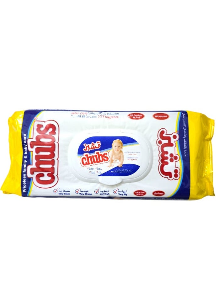 Chubs Senseiti skin care without Fragrance 40 wipes 