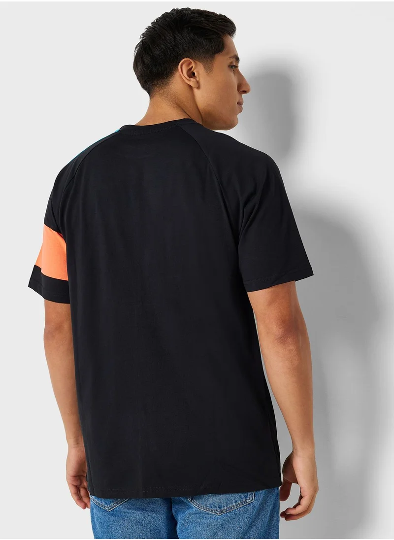 NAUTICA Logo Crew Neck T-Shirt