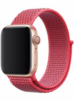 Devia Watch Strap Deluxe Series Sport3 Band, Smooth Replacement Wrist Band Strap Compatible For Apple Watches - Hibiscus