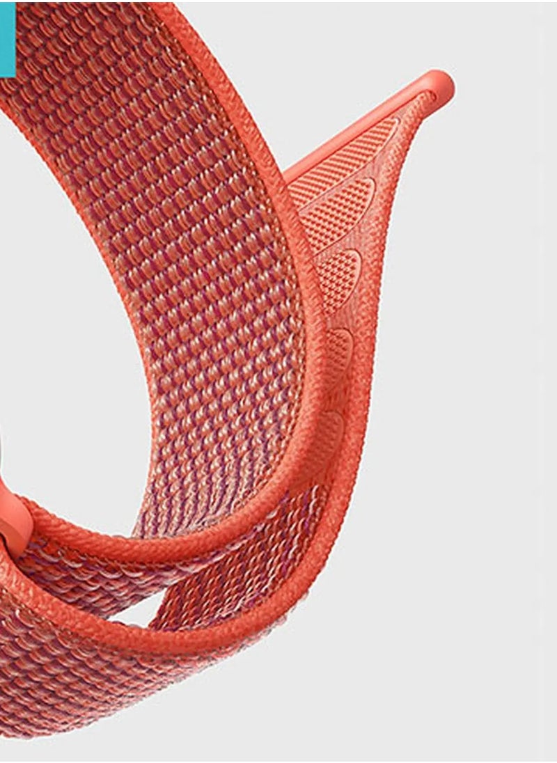 devia - Devia Watch Strap Deluxe Series Sport3 Band, Smooth Replacement Wrist Band Strap Compatible For Apple Watches - Hibiscus - Image 1