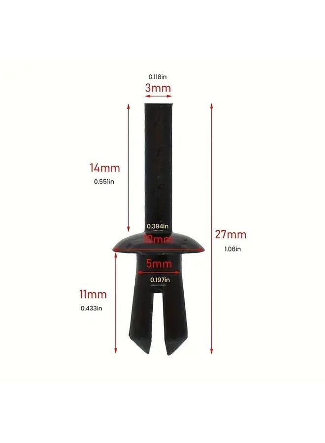 40PCS Car Fender Wheel Arch Liner Push Rivet Molding Clip Fixer for BMW E90 E91 E92 E93 E46 - Image 3