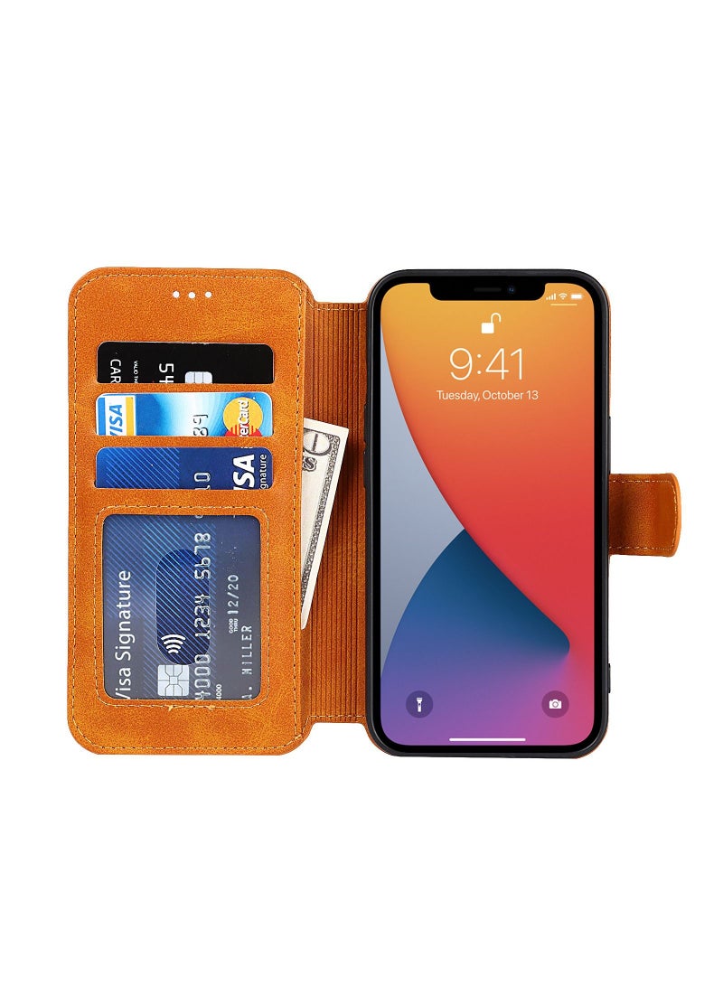 Suteni Flip Cover Protective Leather Case for iPhone - Image 3