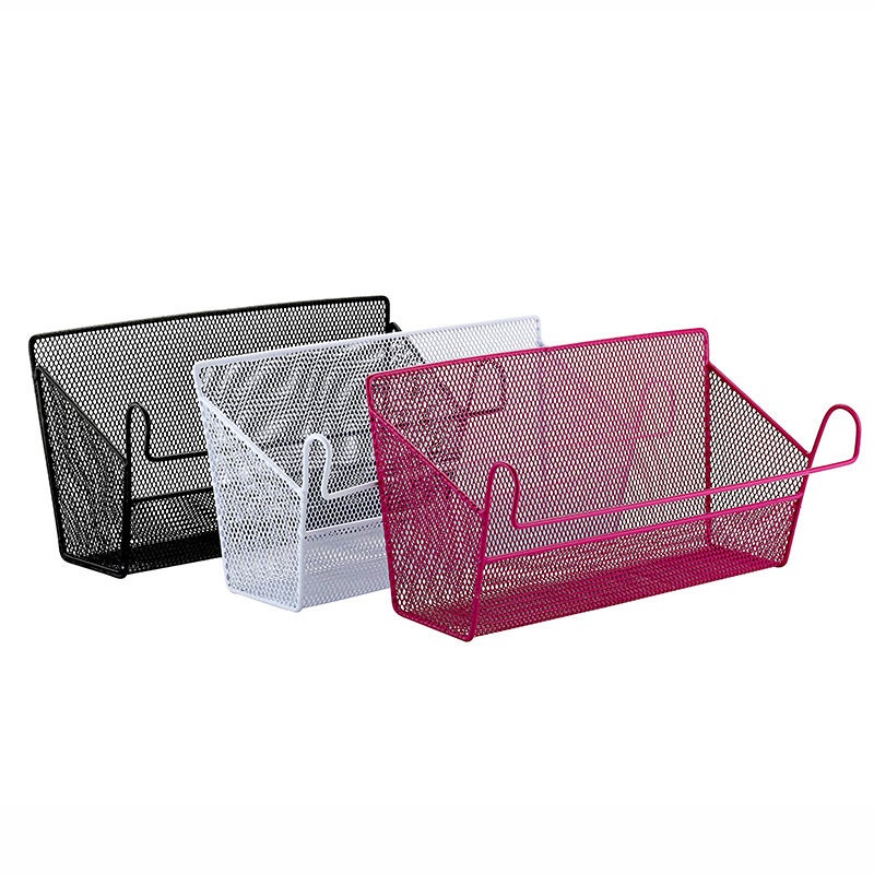 general Bedside Hanging Storage Basket for Dorms and Home Use - Mesh Wire Organizer - Image 1