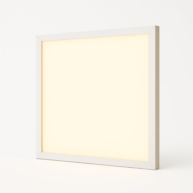 60x60cm LED Panel Light 80W - Ultra Slim Square Ceiling Light (Pack of 2) - Warm White - Image 1