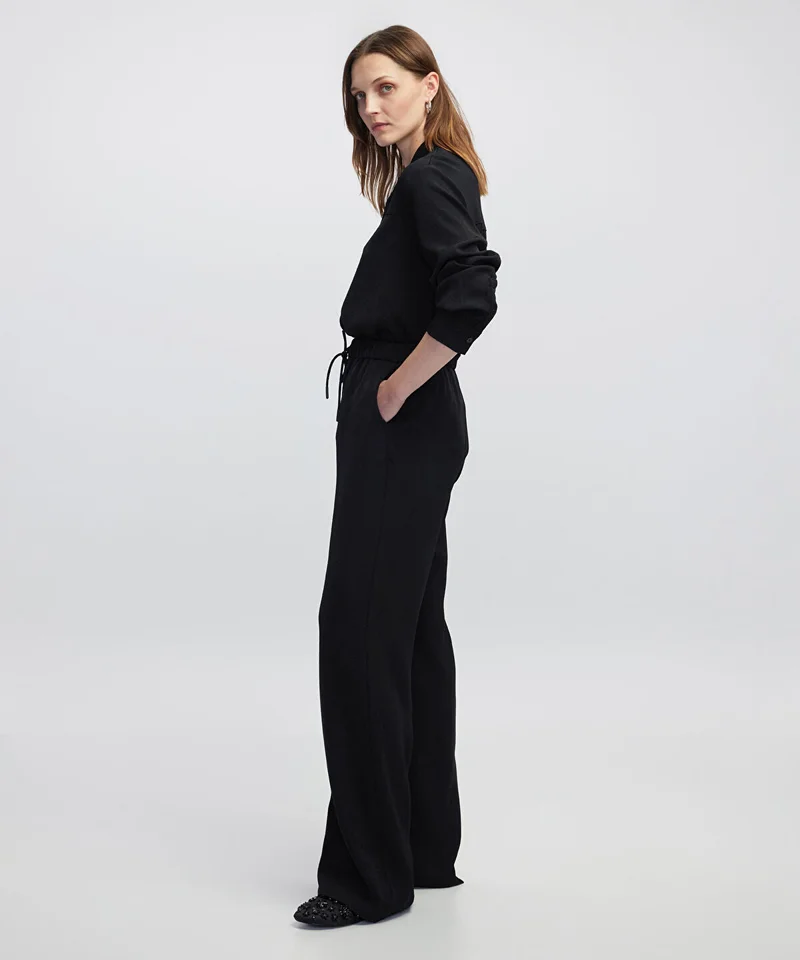 ابيكول Elastic Waist Trousers
