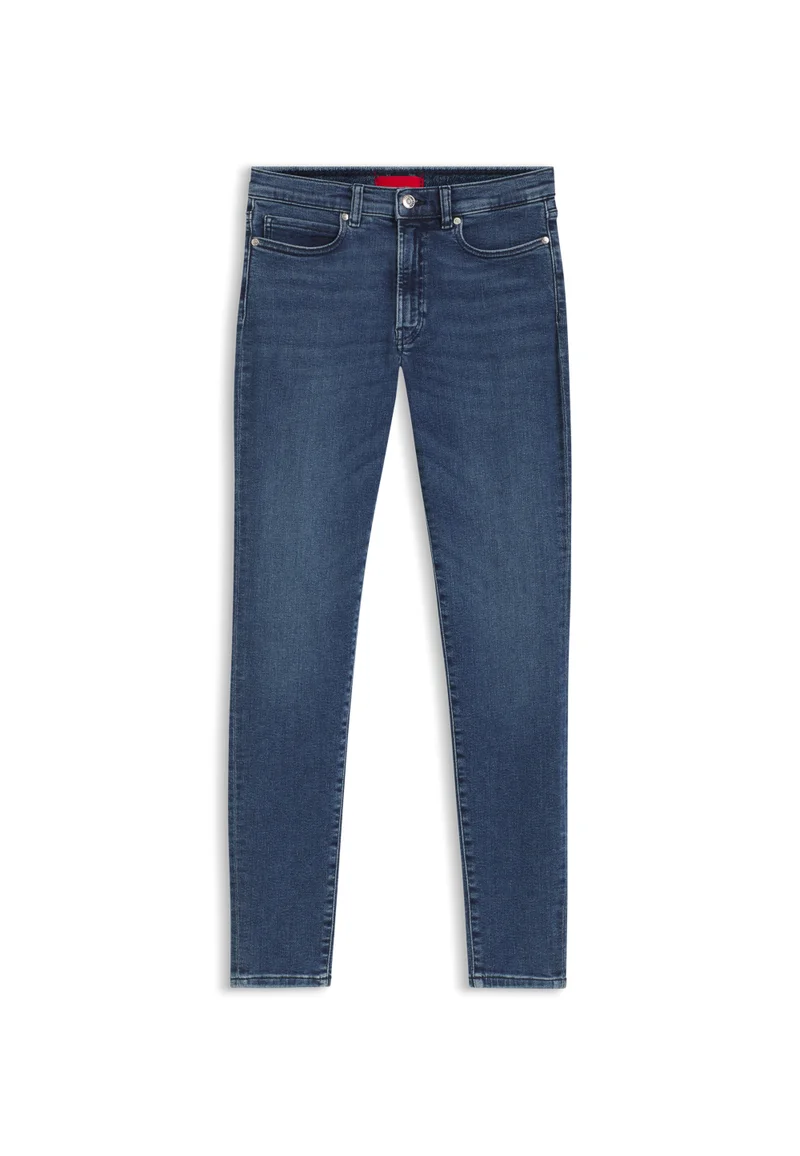 HUGO Dark Blue Skinny-fit jeans in blue stretch denim for Women | Best Price UAE