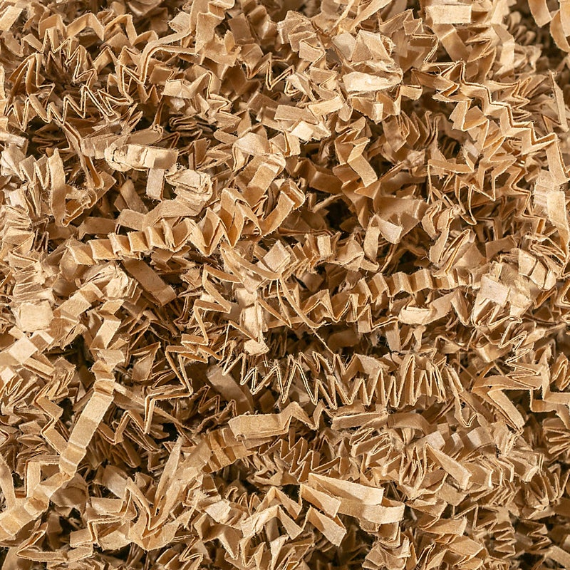 MagicWater Supply - 2 LB - Kraft - Crinkle Cut Paper Shred Filler great for Gift Wrapping, Basket Filling, Birthdays, Weddings, Anniversaries - Image 1