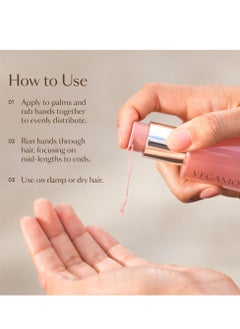 VEGAMOUR VEGAMOUR HYDR-8 Weightless Repair Oil | Strengthens, Smooths and Adds Shine with Marula Oil and Vitamin C | For All Hair Types | Formulated Without Silicones, Vegan and Cruelty-Free  - Image 2
