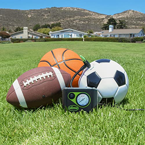 Slime 40059 Tire Inflator, Junior, Compact, Powerful, Portable Car Air Compressor, Lightweight, Analog, Flat Tire Repair, 12V, 12 min inflation - Image 5