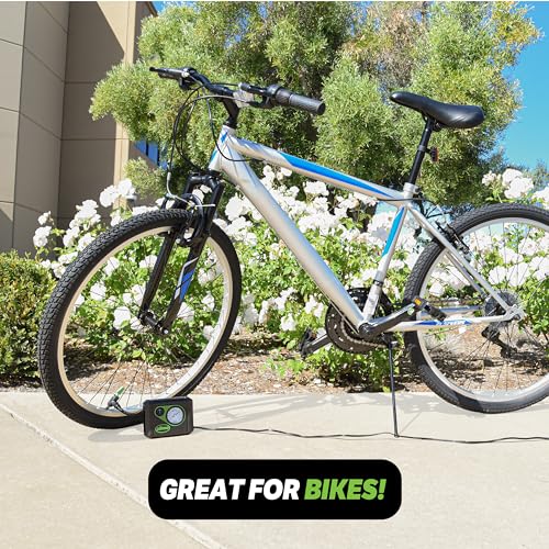 Slime 40059 Tire Inflator, Junior, Compact, Powerful, Portable Car Air Compressor, Lightweight, Analog, Flat Tire Repair, 12V, 12 min inflation - Image 4