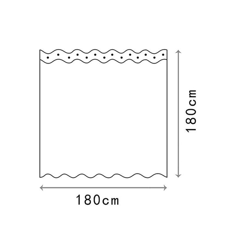SOLARAE Shower Curtains, Durable Fashion Curtain, Waterproof Polyester Fabric Bathroom Shower Curtain, Bathroom Shower Curtain Liner Mildew-Resistant Anti-Bacterial 3D Digital Printing - Image 5