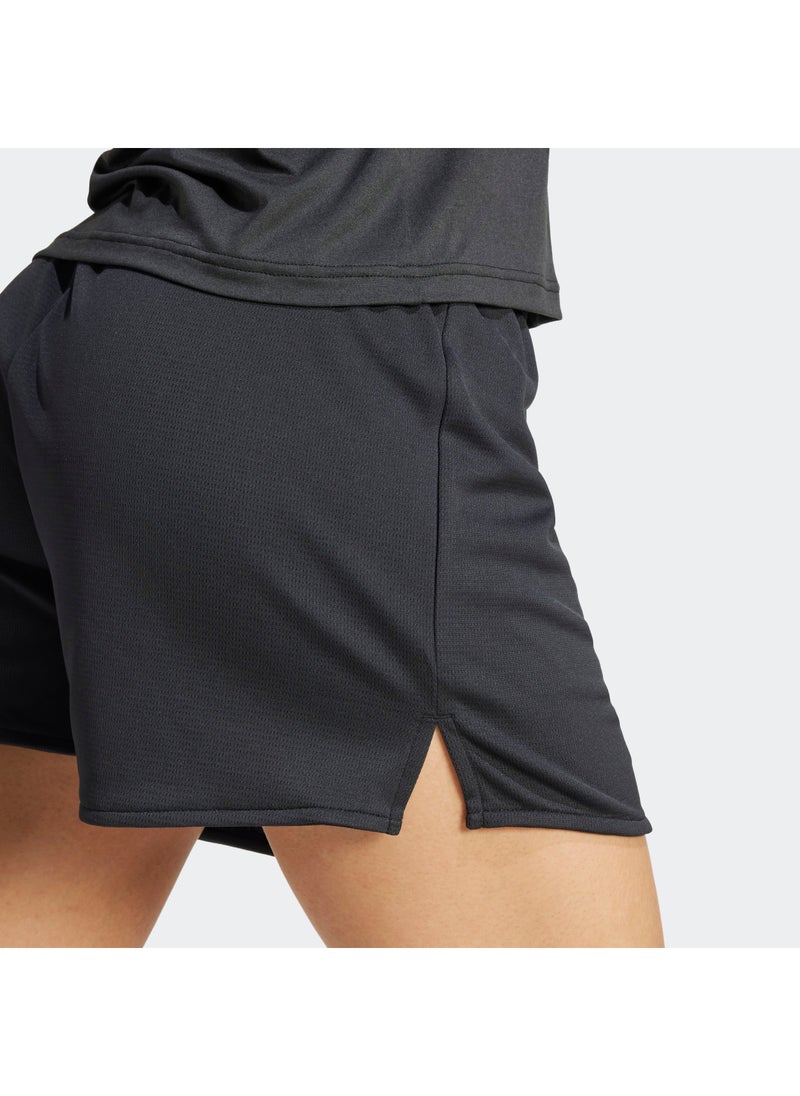 Adidas Train Essentials Big Logo Shorts  - Image 3