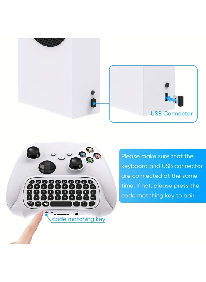 Generic Wireless Gaming Chatpad Message Keypad with USB Receiver  - Image 2