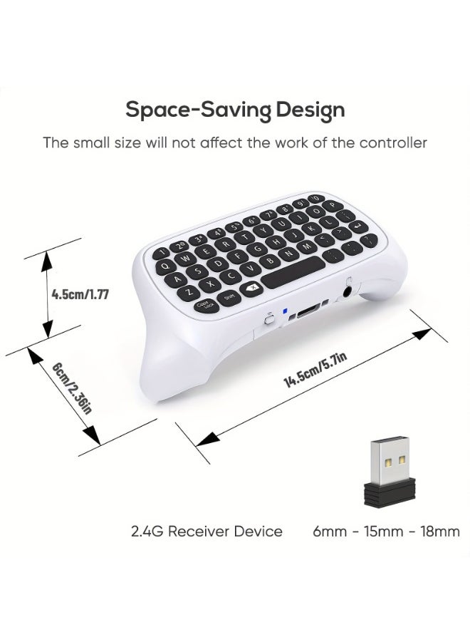 Generic Wireless Gaming Chatpad Message Keypad with USB Receiver  - Image 5
