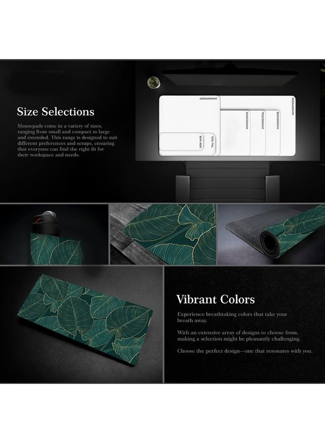 Bluejw Popular Cross-border Foreign Trade Landscape Painting Landscape Table Pad Mouse Pad Flowers And Trees Mouse Pad Large Wholesale Heat Transfer - Image 3