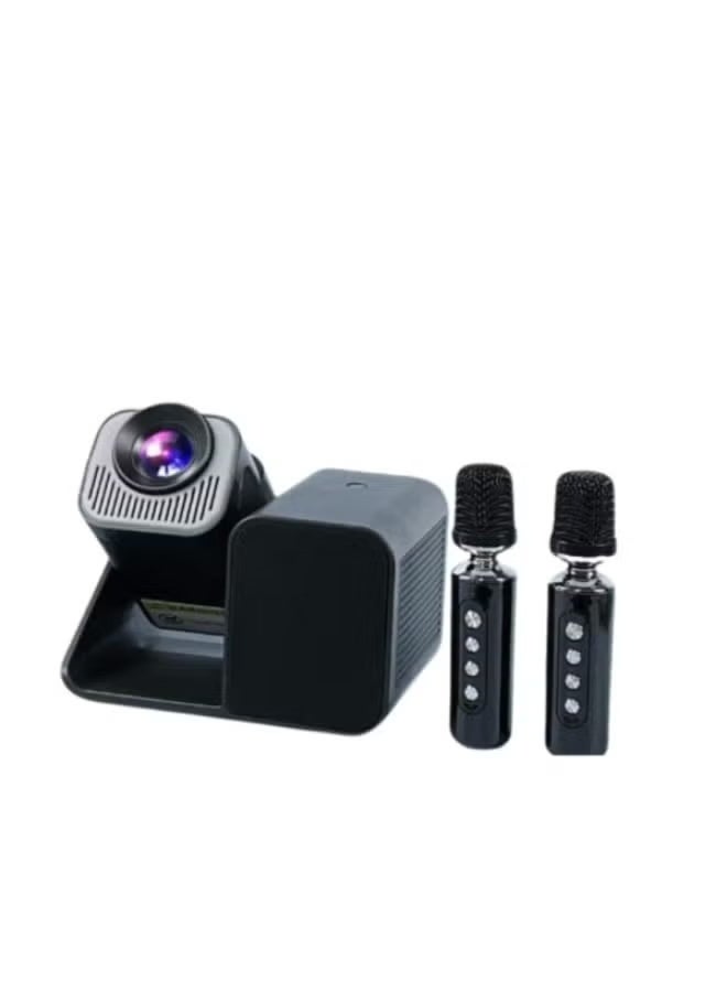 TIGER HT36 4K Android 11.0 WiFi Projector with 4000mAh Battery, Bluetooth Connectivity, Dual Band 5G, Manual Focus, HD Input, Portable Home Theater System for Movies, Gaming, and Presentations, High-Definition Display for Indoor and Outdoor Use - Image 1