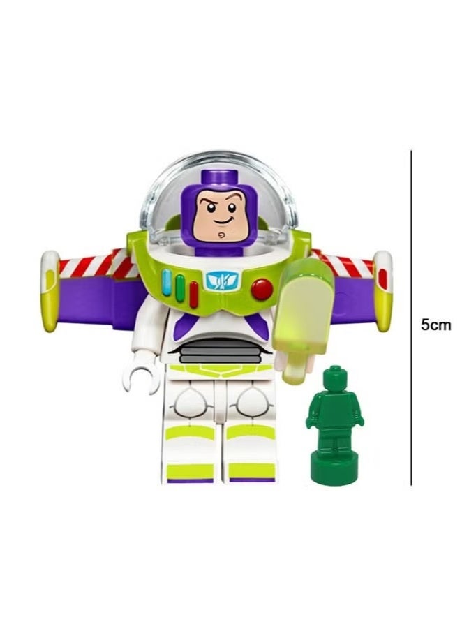 Toy Story 4PCS Toy Story Assembled Building Blocks Toy Set, High Quality Toy Story Series Mini Action Figure Stitching Toys Playsets for Collectors and Kids  - Image 2