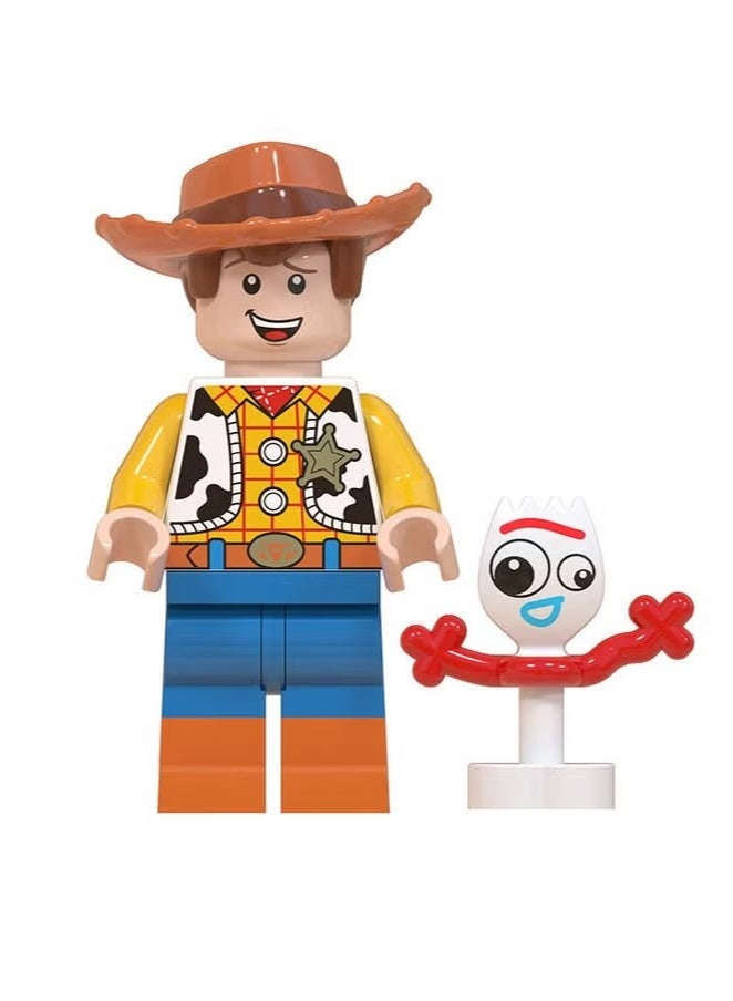 Toy Story 4PCS Toy Story Assembled Building Blocks Toy Set, High Quality Toy Story Series Mini Action Figure Stitching Toys Playsets for Collectors and Kids  - Image 3