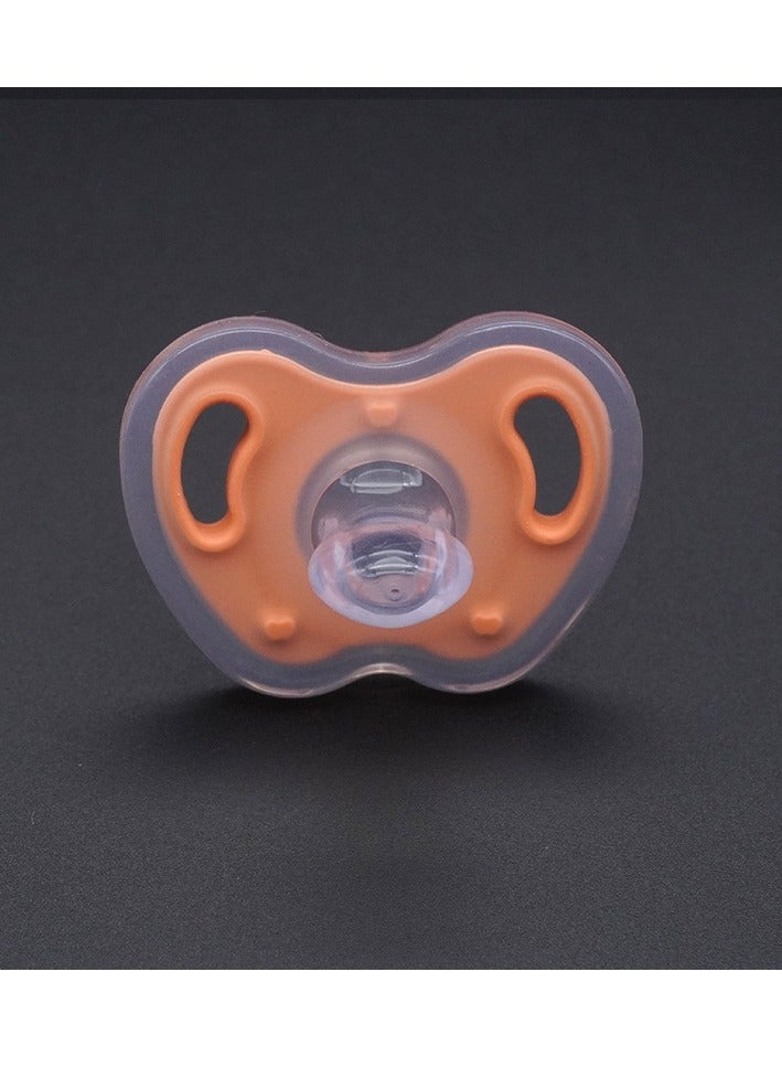 عام 4 عبوات من لهّايات سيليكون للأطفال حديثي الولادة للاستخدام اليومي والليليلي من ألعاب التسنين لحديثي الولادة من 0-36 شهرًا لمحاكاة حليب الثدي الناعم والصلب - Image 4