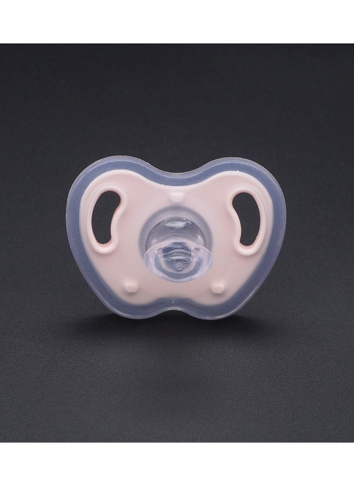 عام 4 عبوات من لهّايات سيليكون للأطفال حديثي الولادة للاستخدام اليومي والليليلي من ألعاب التسنين لحديثي الولادة من 0-36 شهرًا لمحاكاة حليب الثدي الناعم والصلب - Image 3