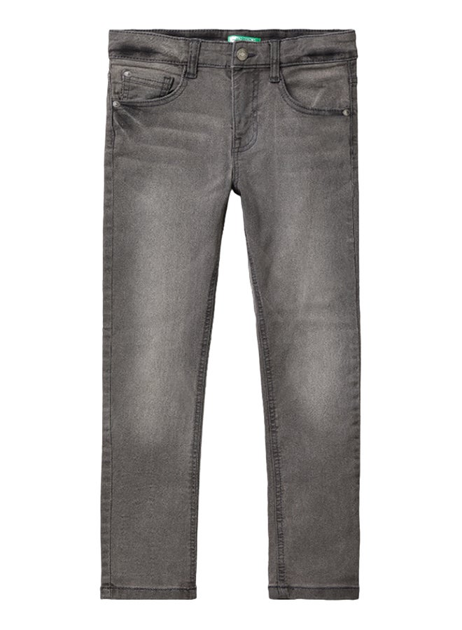 Benetton Five-Pocket Skinny Fit Jeans  - Image 1