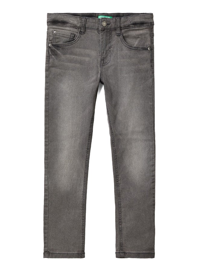 Benetton Five-Pocket Skinny Fit Jeans  - Image 3