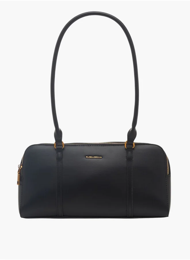 فلورا بيلا من شو إكسبرس Women's Textured Shoulder Bag with Zip Closure and Double Handle