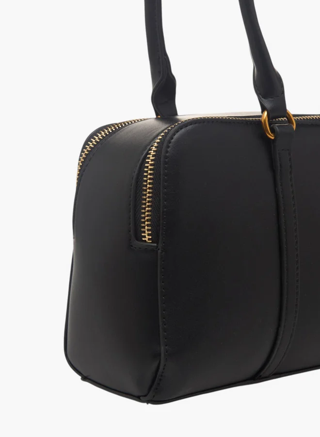 فلورا بيلا من شو إكسبرس Women's Textured Shoulder Bag with Zip Closure and Double Handle